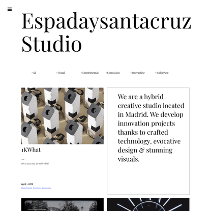 Espadaysantacruz Studio