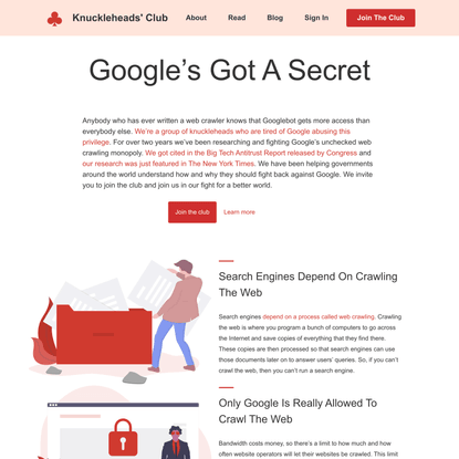 Google’s Got A Secret - Knuckleheads’ Club