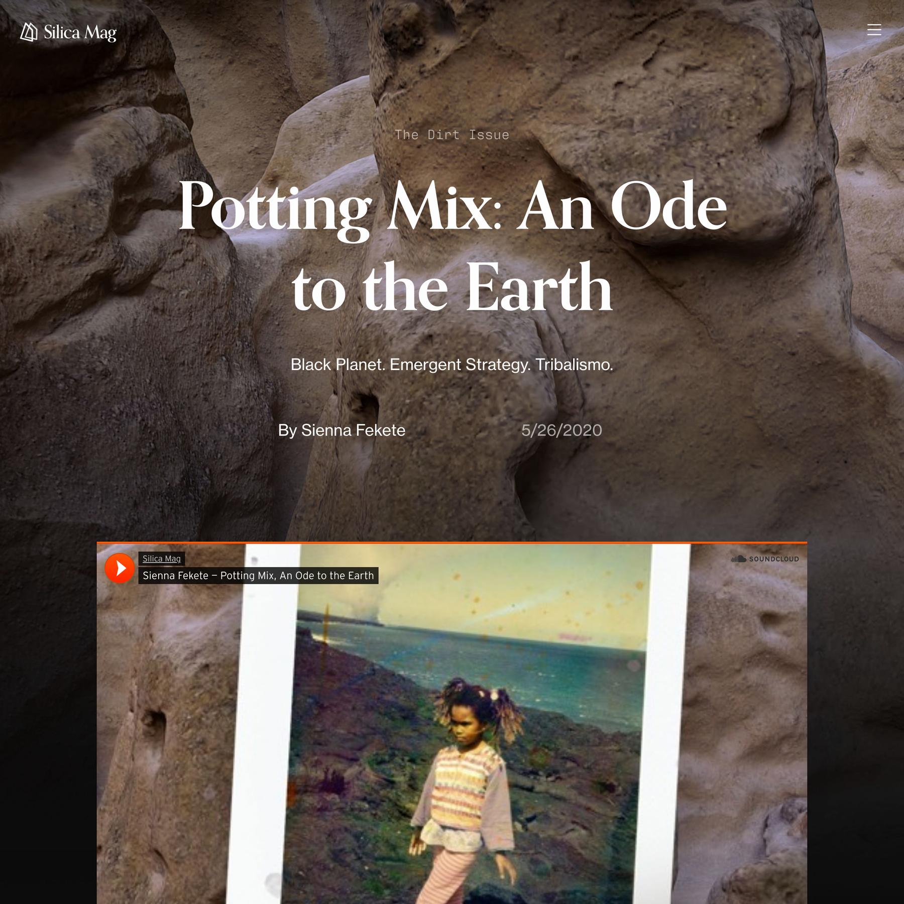 Potting Mix: An Ode to the Earth