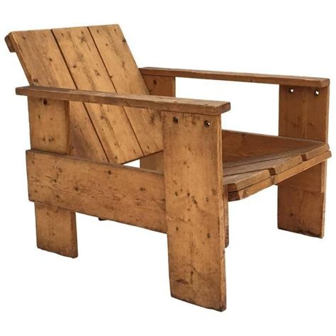 Crate chair - rietveld