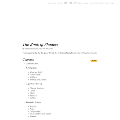 The Book of Shaders