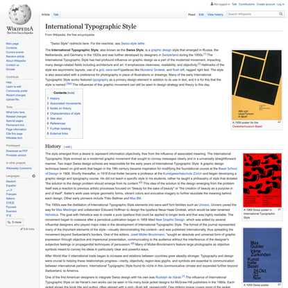 International Typographic Style - Wikipedia