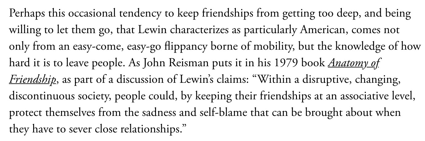 Disposable Friendships in a Mobile World