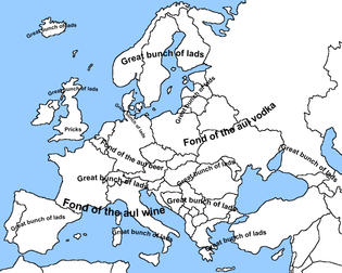 Irish persons view of Europe