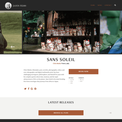 Janus Films — Sans Soleil
