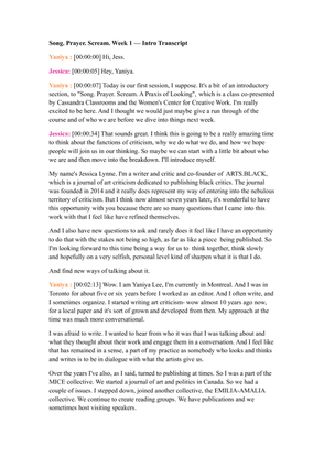 SPS Week 1 Intro Transcript