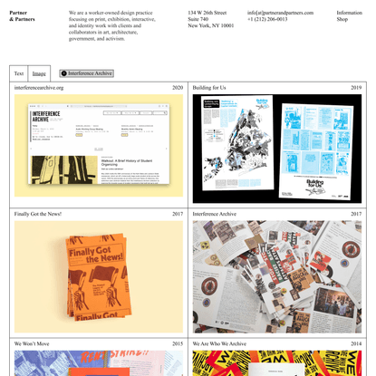 Interference Archive Archives - Partner &amp; Partners