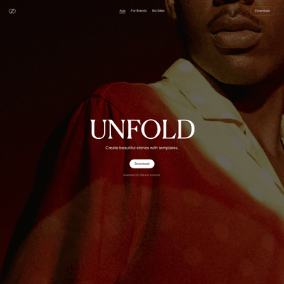 Unfold — Toolkit for Storytellers