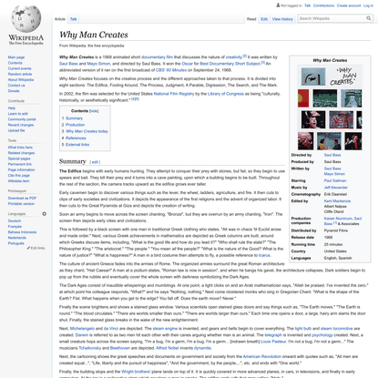 Why Man Creates - Wikipedia