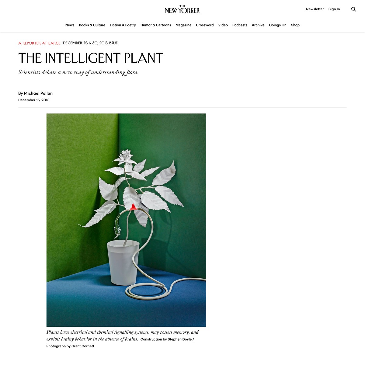 The Intelligent Plant — Are.na