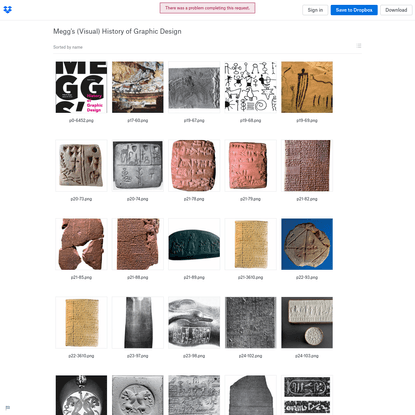 Dropbox – Megg's (Visual) History of Graphic Design – Gjør livet ditt enklere