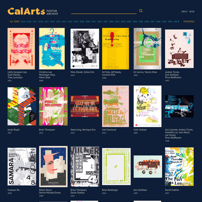 CalArts Poster Archive