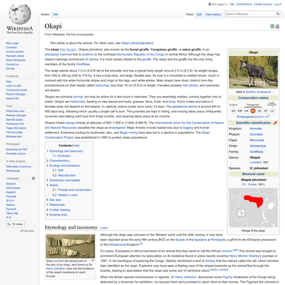 Okapi - Wikipedia