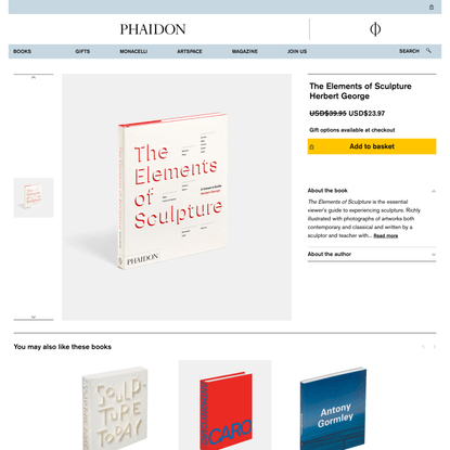 The Elements of Sculpture | Art | Phaidon Store