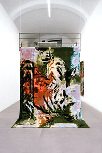 2.-_hey-there-tiger_-irene-fenara-_three-thousand-tigers_-2020-handmade-wool-tapestry-300x200-cm-courtesy-the-artist-and-una...