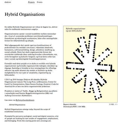 diakron: Hybrid Organisations