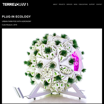 PLUG IN ECOLOGY — Terreform ONE