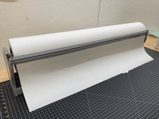 36" wide paper roll
