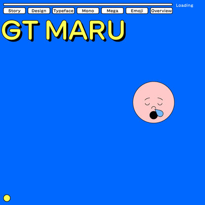 GT Maru Typeface