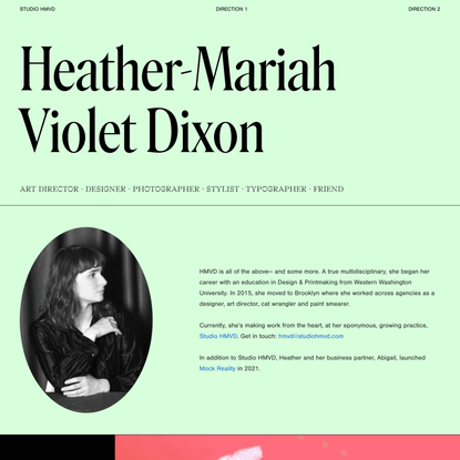 Heather-Mariah Dixon – Doer of Things