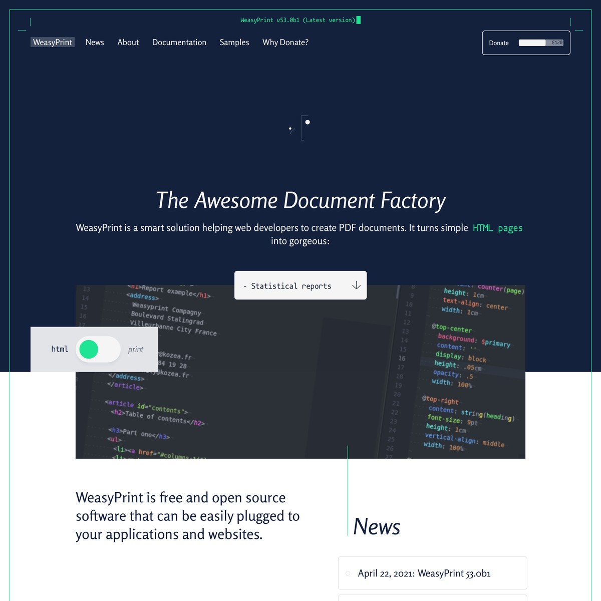 Home Page - WeasyPrint — Are.na
