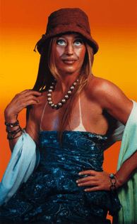 Cindy Sherman- Untitled (Self portrait with sun tan) 2003