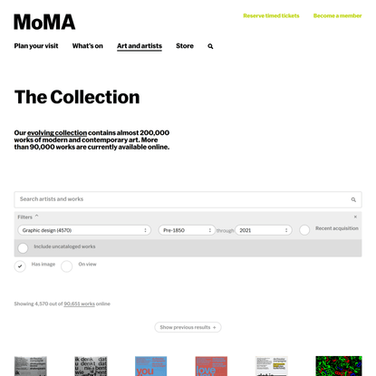 The Collection | MoMA