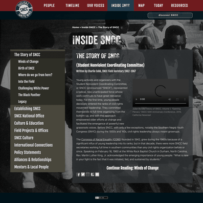The Story of SNCC - SNCC Digital Gateway