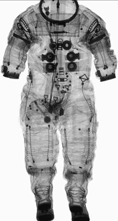 nasa apollo spacesuit x-ray