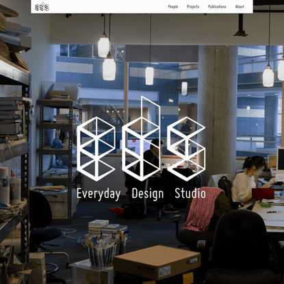 Everyday Design Studio | School of Interactive Arts &amp; Technology at Simon Fraser University