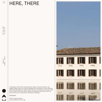 Here, There - SĀR Studio