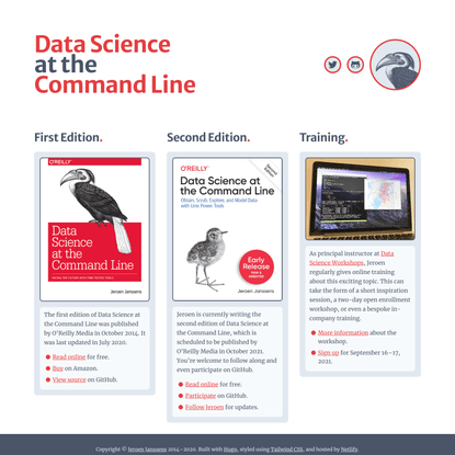 Data Science at the Command Line