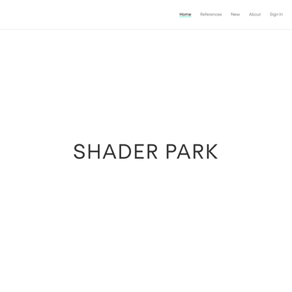 Shader Park