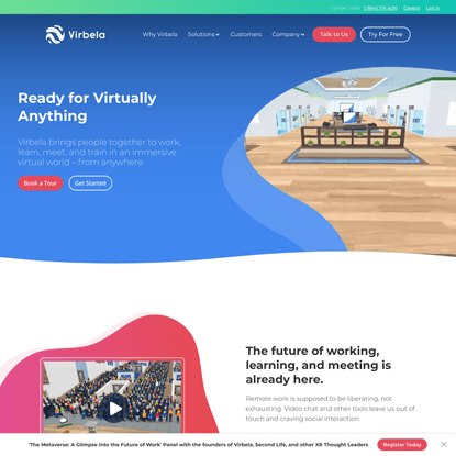Virbela: A Virtual World for Work, Education &amp; Events