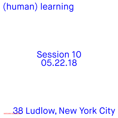 (human) learning
