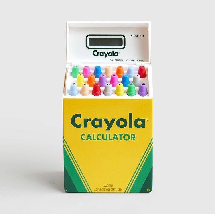 Crayola Calculator, 1994.