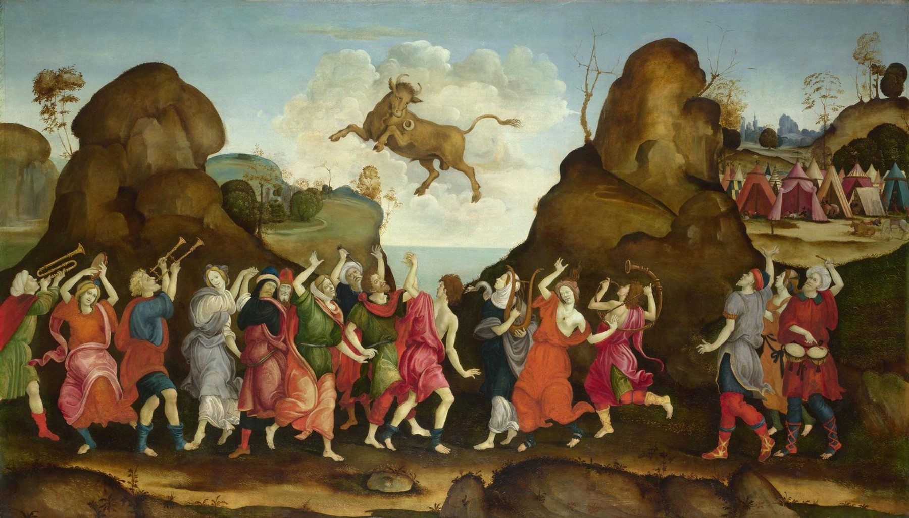 Filippino Lippi - The Golden Calf