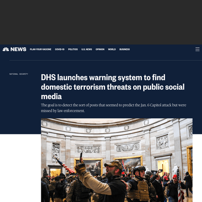 DHS launches warning system to find domestic terrorism threats on public social media