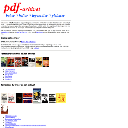 www.pdf-arkivet.no