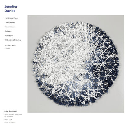 Woven Pieces — Jennifer Davies