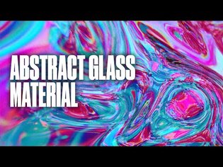 Glass Material Cinema 4D &amp; Octane ꟷ Tutorial