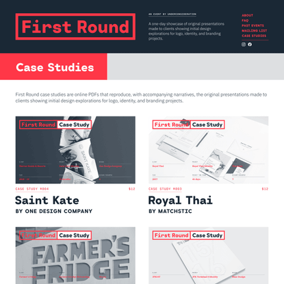 First Round / Case Study