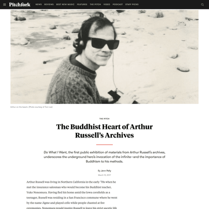 The Buddhist Heart of Arthur Russell’s Archives
