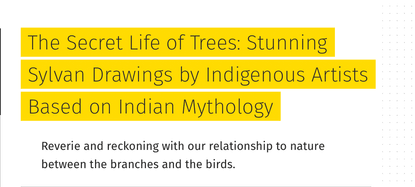 The Secret Life of Trees: Stunning Sylvan Drawings by Indigenous Artists Based on Indian Mythology