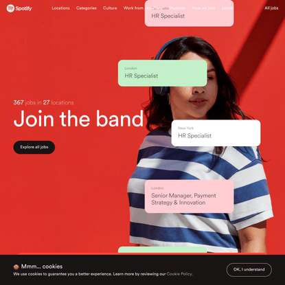 Join the Band | Spotify Jobs