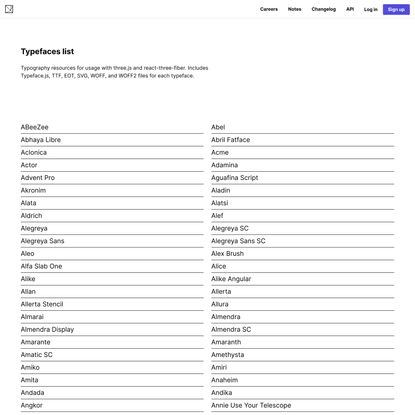 list