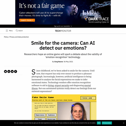 Smile for the camera: Can AI detect our emotions? - Tech Monitor