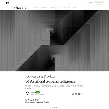 Towards a Poetics of Artificial Superintelligence
