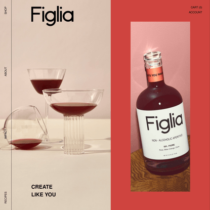 Drink Figlia: For Moments You Want To Remember