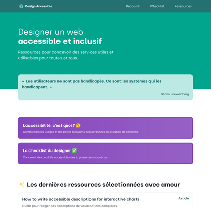 Design Accessible